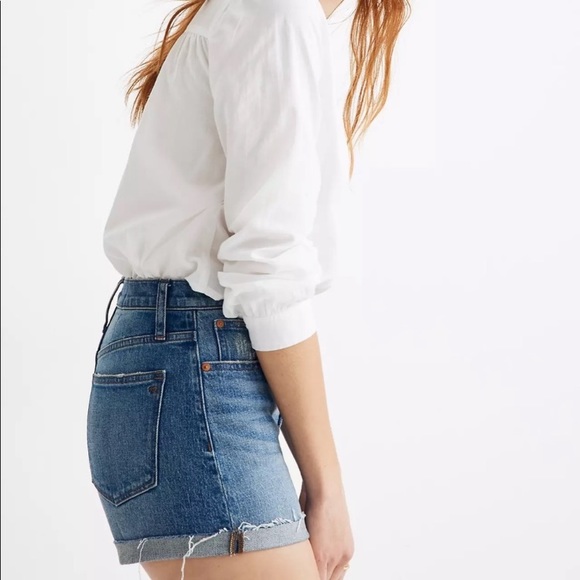 🐲💙 Madewell High-Rise Denim Shorts - Picture 7 of 11